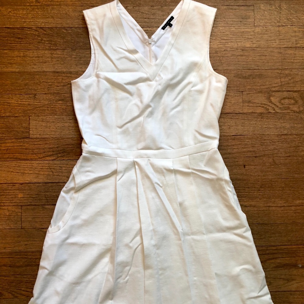 Theory White Cocktail Dress